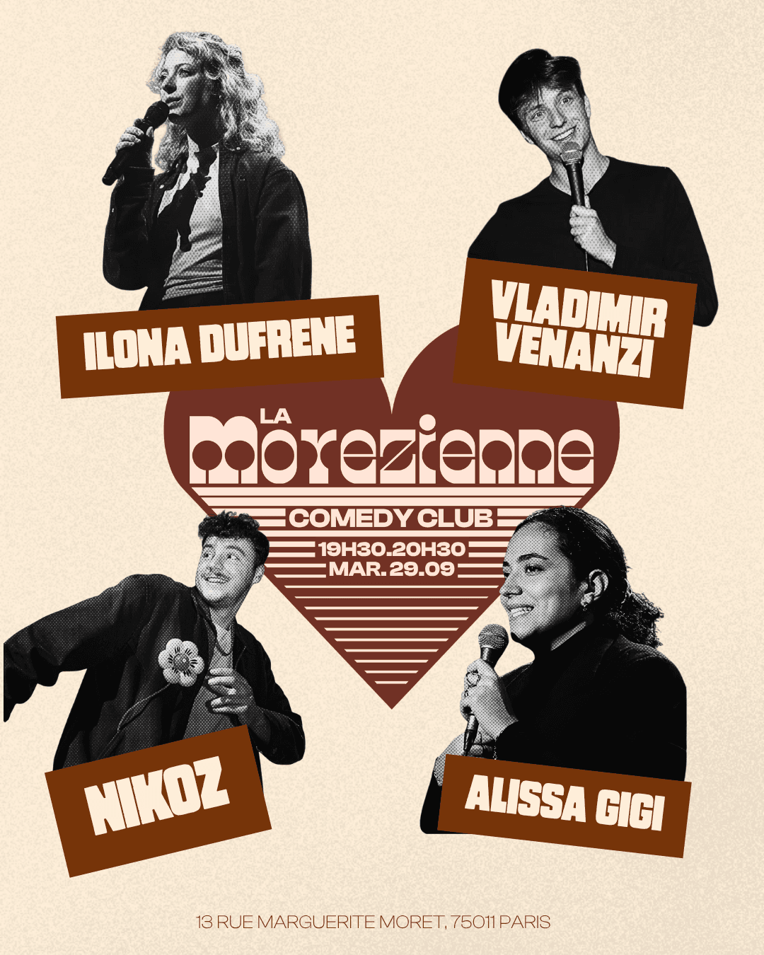 Vladimir Venanzi, Ilona Dufrene, Nikoz & Alissa Gigi